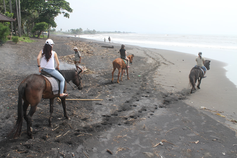 horse riding